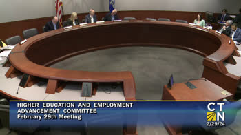 Click to Launch Higher Education and Employment Advancement Committee February 29th Meeting